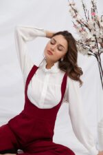Комбинезон на широких лямках